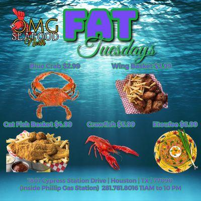 Our Fat Tuesday Special