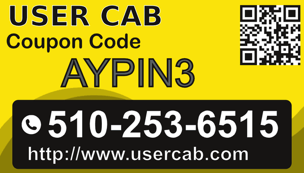 50% OFF USER CAB OAKLAND