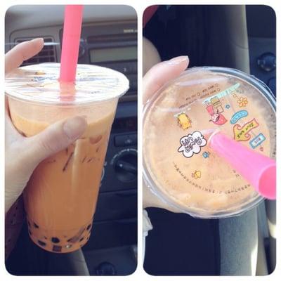 Thai milk tea