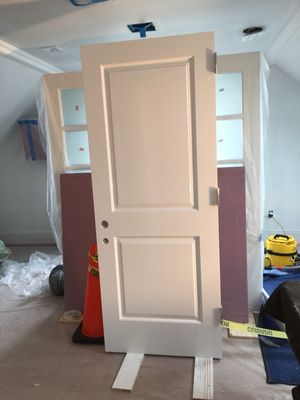 Prepping really good this door