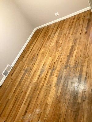 Finished floors