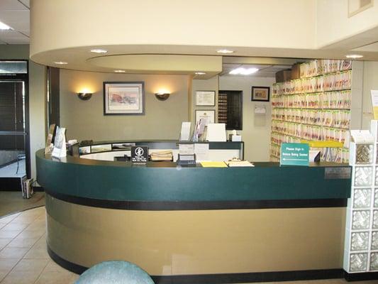 Our front desk area