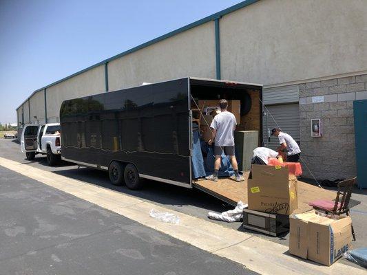 Truck U Movers, Fitting every last box in!