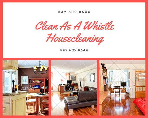 Clean As A Whistle House Cleaning