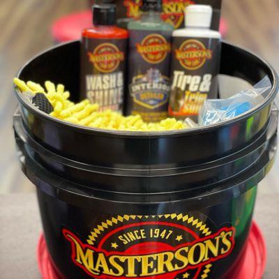 Get a Masterson's Bucket Wash Kit to get yourself started right!