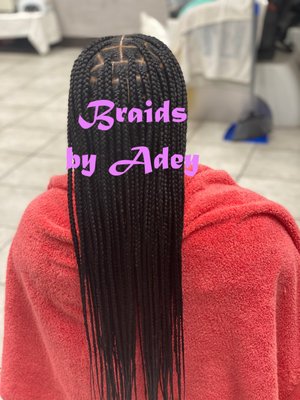 Knotless braids