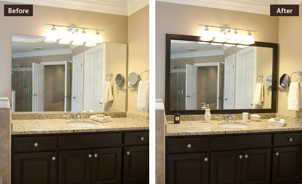 Frames for Bathroom Mirrors