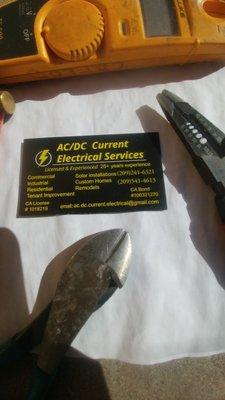 Electrical contractor here to serve your electrical needs.