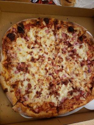 Small Hawaiian pizza