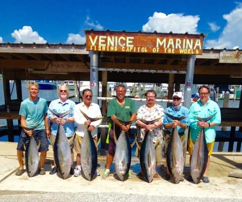 Dr. David Schupe Crew had a great day catching 7 big Yellow fin Tuna on July 21st, 2015.  www.superstrikecharters.com