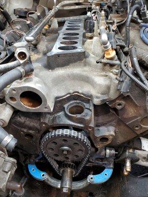 Timing chain replacement