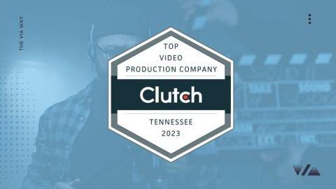 VIA Productions is ranked as one of the Top Video Productions companies in Tennessee by Clutch in 2023