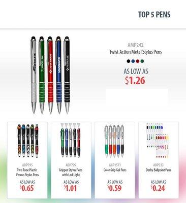 Pen Specials!