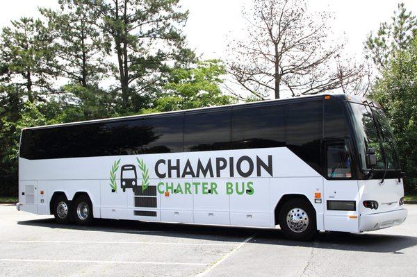 We are the Champions of the charter bus industry. Book a ride today by calling 619-629-0453!