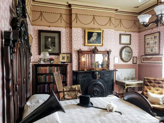 Riley Bedroom at James Whitcomb Riley Museum Home & Visitor Center