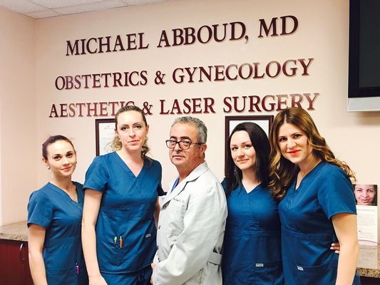 Dr. Michael Abboud and his Total Women's Wellness Center Team