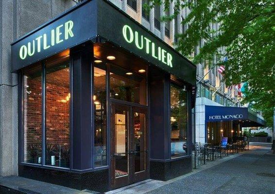 Outlier Seattle Exterior Sign & Facade