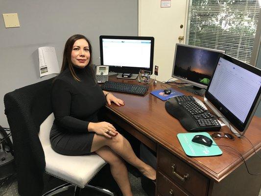 MEET MY TEAM: Maria T. is a senior loan processor with 16 years of experience. She makes sure all documentation is compliant.