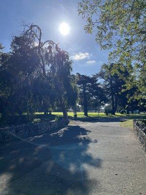 Park entrance