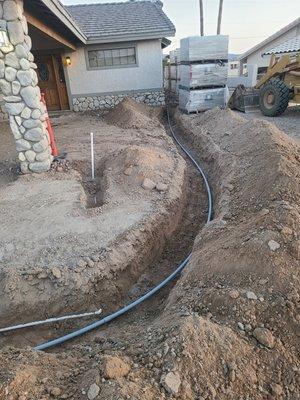 Trenching for Electrical