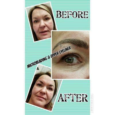 Eyebrows:  Microblading by Renee