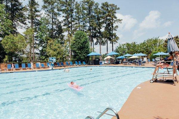 Cool off in our pool with light refreshments and beverages