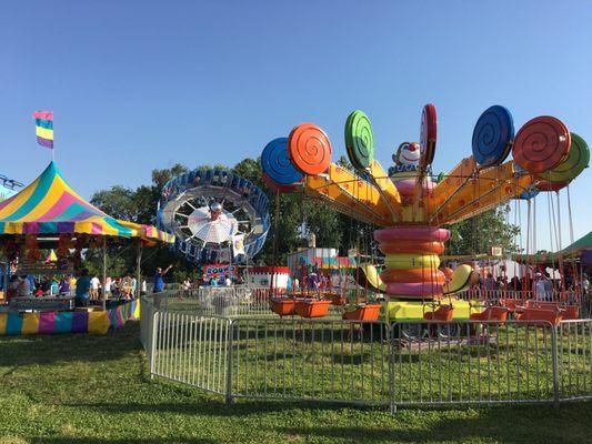 Amusement rides!