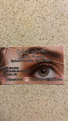 Visiting card