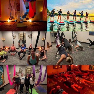 Standup Paddleboard Yoga, Retreats, events