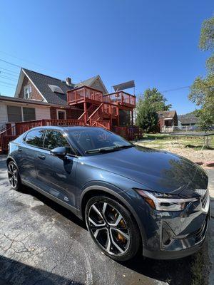 Polestar in for 50% ceramic window tint