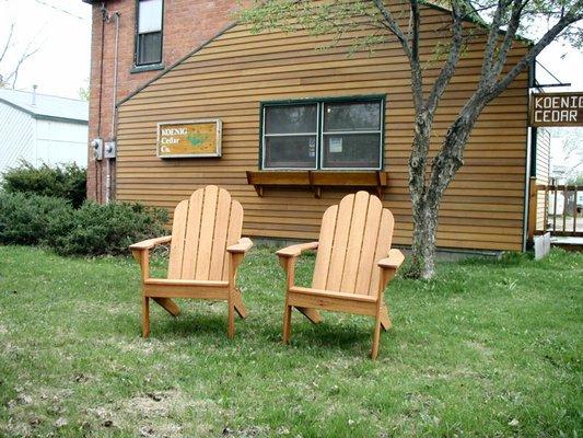 Cedar Chairs