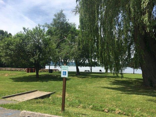 Picnic area and a killer view