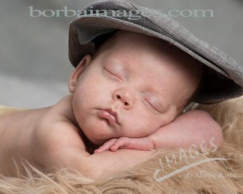 Adorable newborn photo