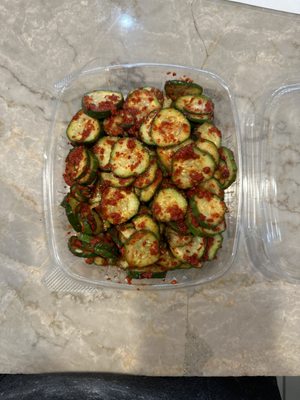 오이지cucumber kimchi$7:00