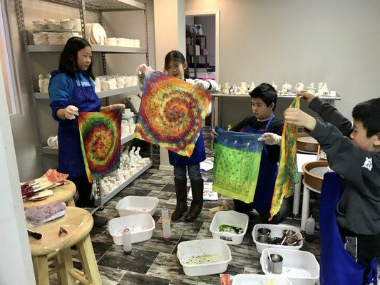 Tie dye workshops