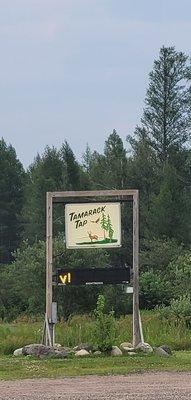 Signage on the side of hwy 47