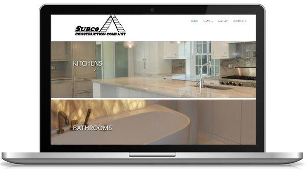 Website for construction business