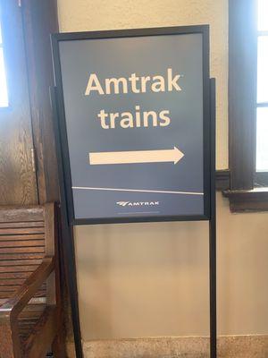 To Amtrak Trains