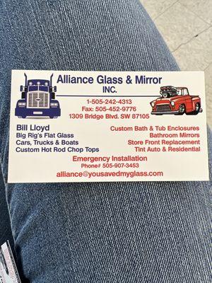 Alliance Glass & Mirror