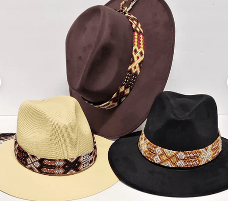 Looking for a new hat? We also have many styles of hat bands.