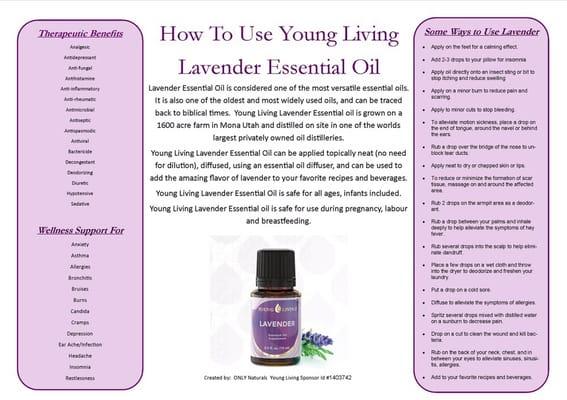 I have been enjoying learning all the uses for essential oils.