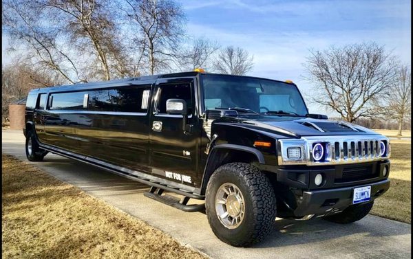 Our Hummer H2 Limo holds up to 16 guests comfortably