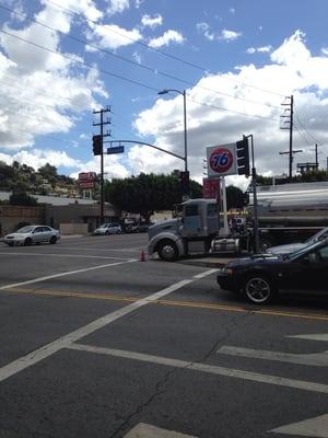 Bad parking unsafe for across people