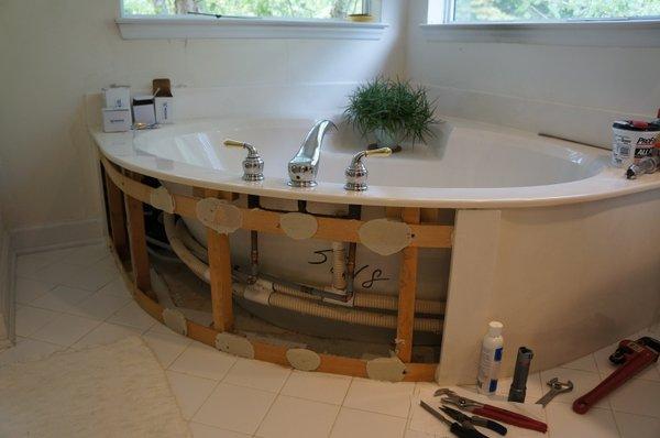 Roman Tub Installation