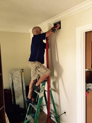 Air duct cleaning with state of the art equipment!