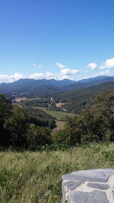 Winding roads and overlook On way up to timeshare