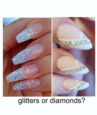 Glitters or diamonds?