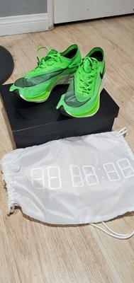 Vaporfly Next %. They arrived as promised, on time and in perfect condition.  What an amazing shoe!