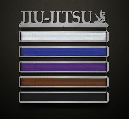 Laser Cut Martial Arts Belt Display