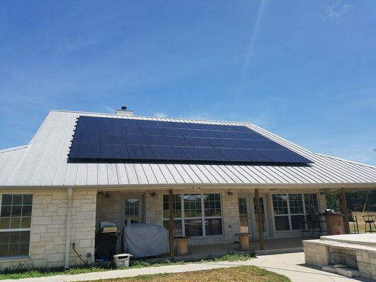 Our home - powered by the sun! Thank you iGreen Remodeling.